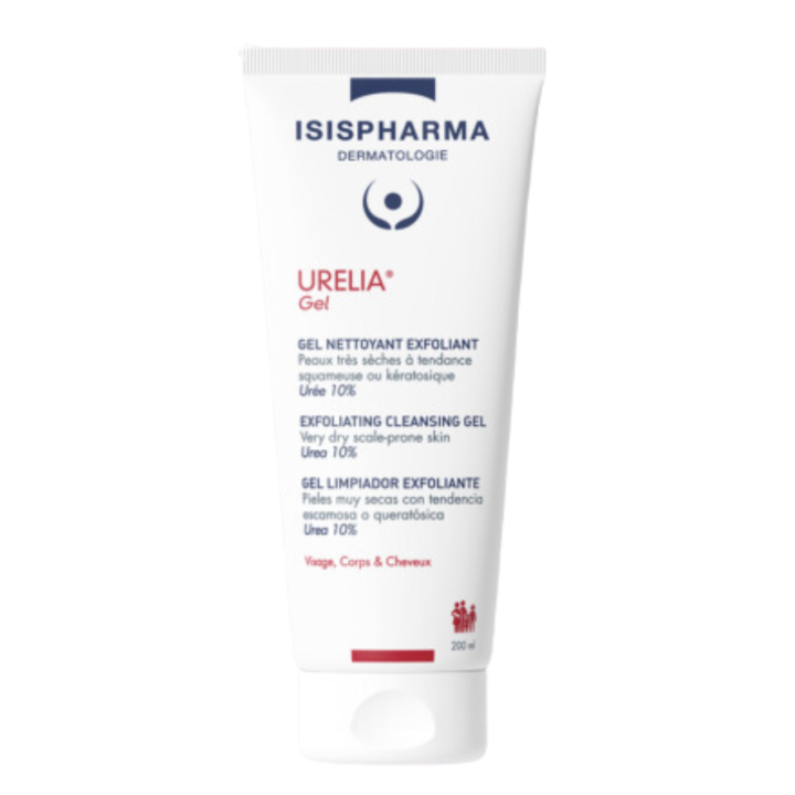 Urelia gel nettoyant exfoliant Isispharma - tube de 200ml