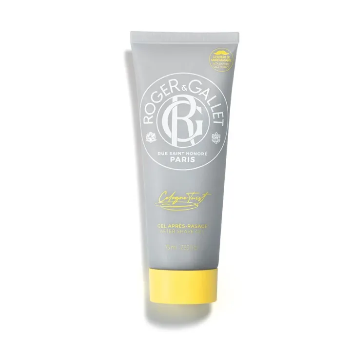 Gel après-rasage Cologne Twist Roger & Gallet - tube de 75ml