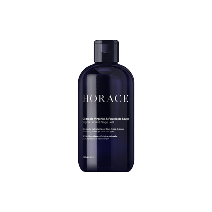 Gel douche cèdre de virginie et feuille de sauge Horace - flacon de 250ml