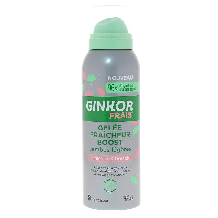 Gelée fraicheur Boost jambes légères Ginkor - flacon de 100ml