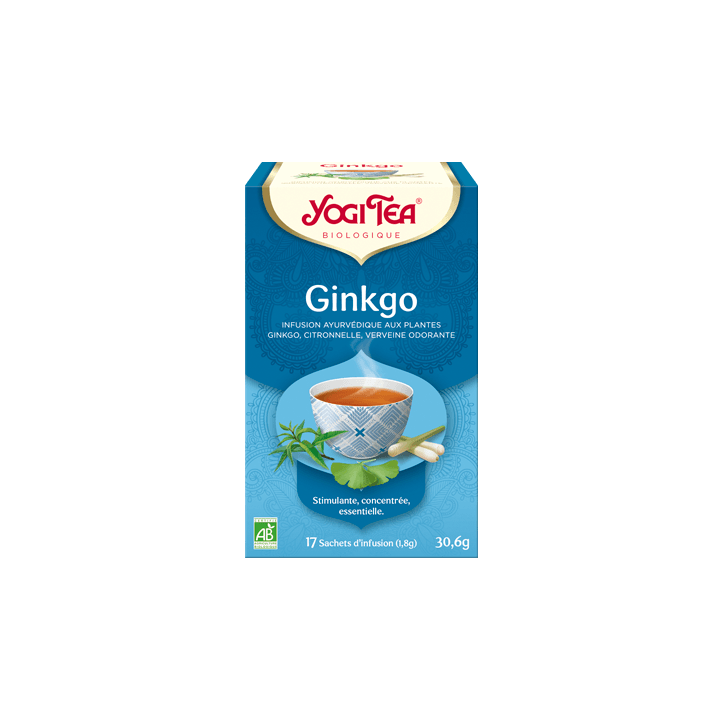 Ginkgo bio Yogi Tea - 17 infusettes