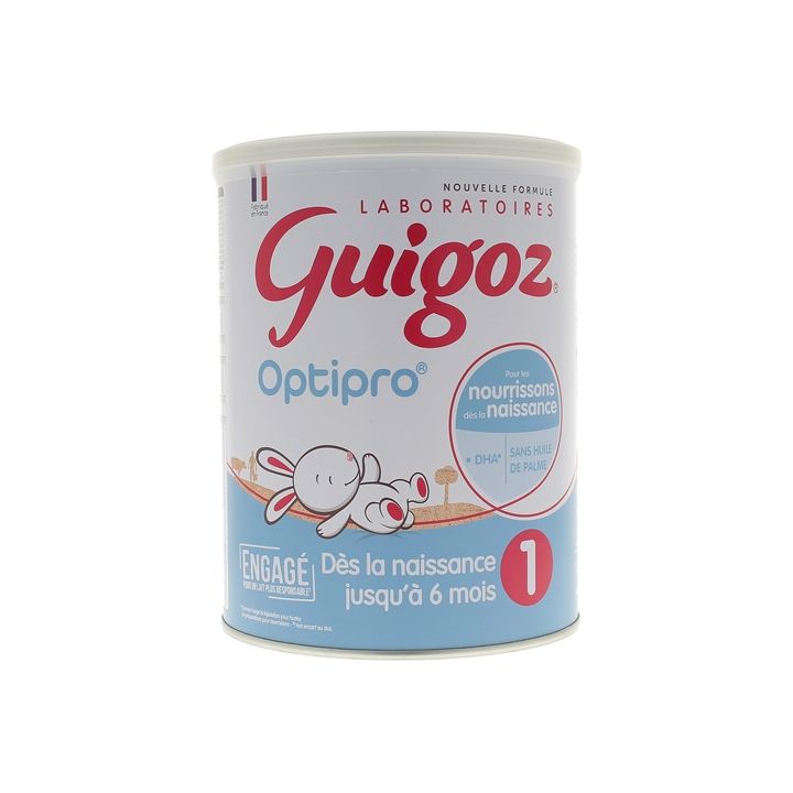 Optipro Lait premier âge dès la naissance Guigoz - pot de 780 g