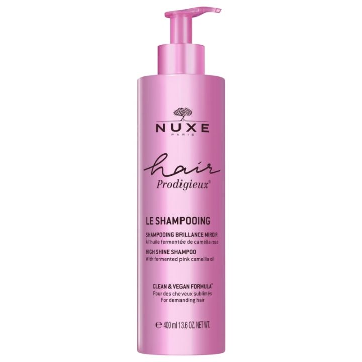 Hair Prodigieux Le Shampoing brillance miroir Nuxe - flacon-pompe de 400ml