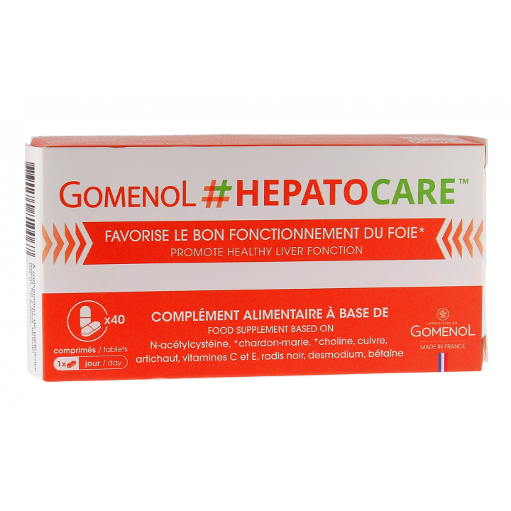 Hepatocare Gomenol - boite de 40 comprimés