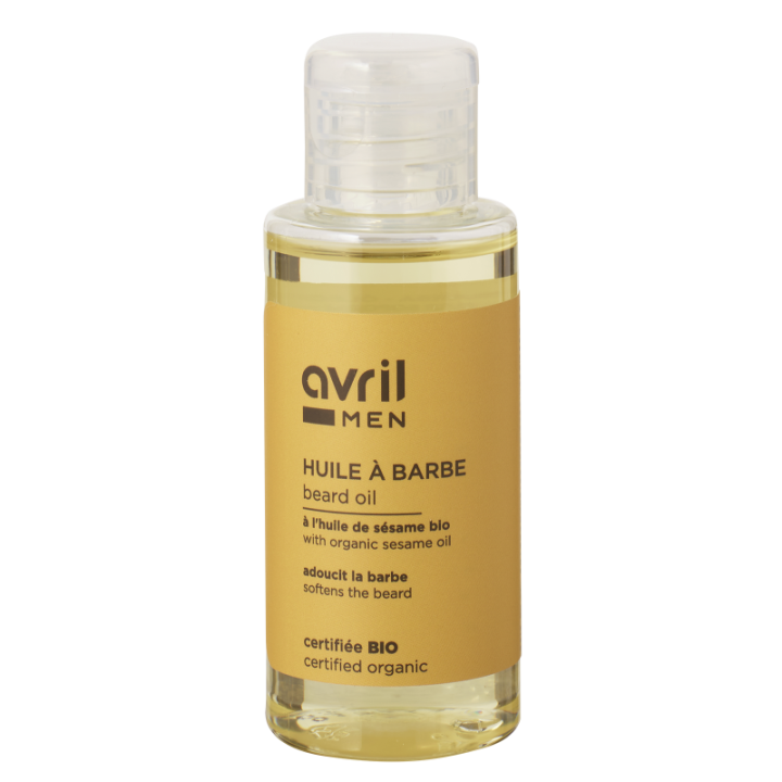 Huile à barbe bio Avril - flacon de 50 ml