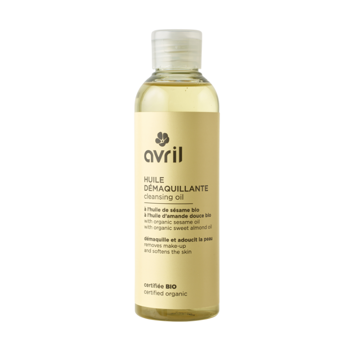 Huile démaquillante bio Avril - flacon de 200 ml