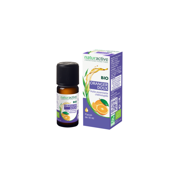 Huile essentielle Oranger doux bio Naturactive - flacon de 10 ml