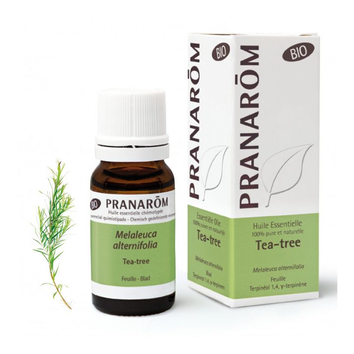 Huile essentielle Tea tree bio Pranarom - flacon de 10ml