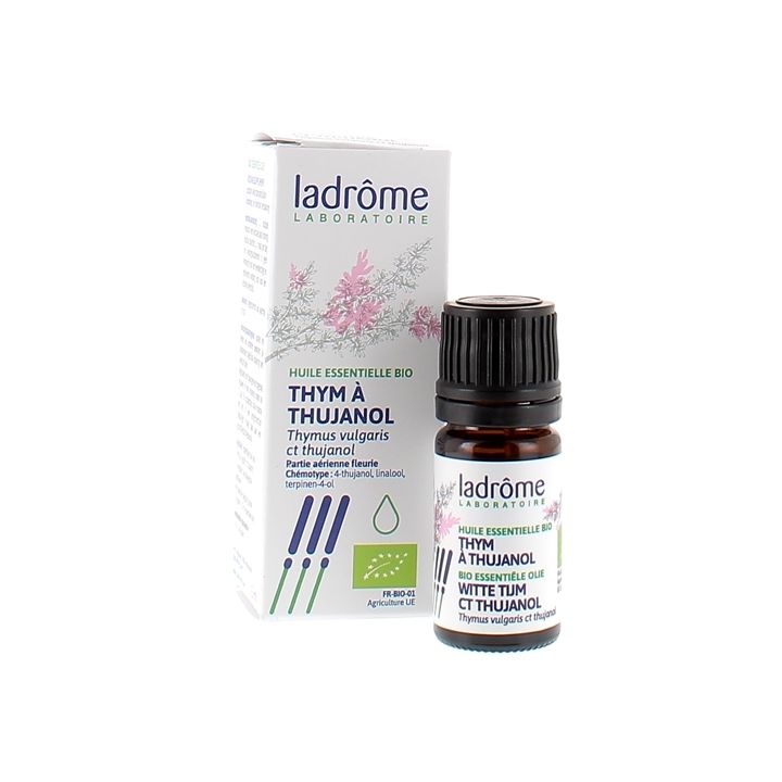 Huile essentielle Thym à Thujanol bio Ladrôme - flacon de 5 ml