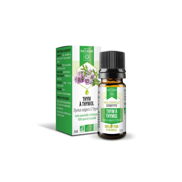 Huile essentielle Thym à Thymol Dayang - flacon de 5ml