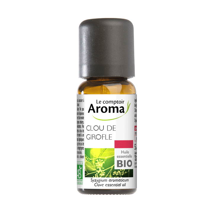 Huile essentielle de Clou de Girofle bio Le Comptoir Aroma - flacon de 5ml