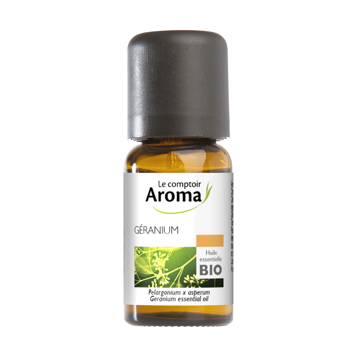 Huile essentielle de Géranium Le Comptoir Aroma - flacon de 5ml