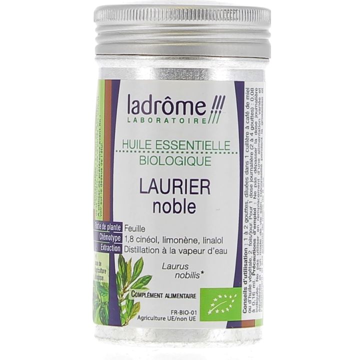 Huile essentielle laurier noble Bio Ladrôme - flacon de 5 ml