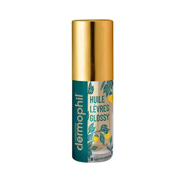 Huile lèvres glossy Dermophil - flacon de 5ml