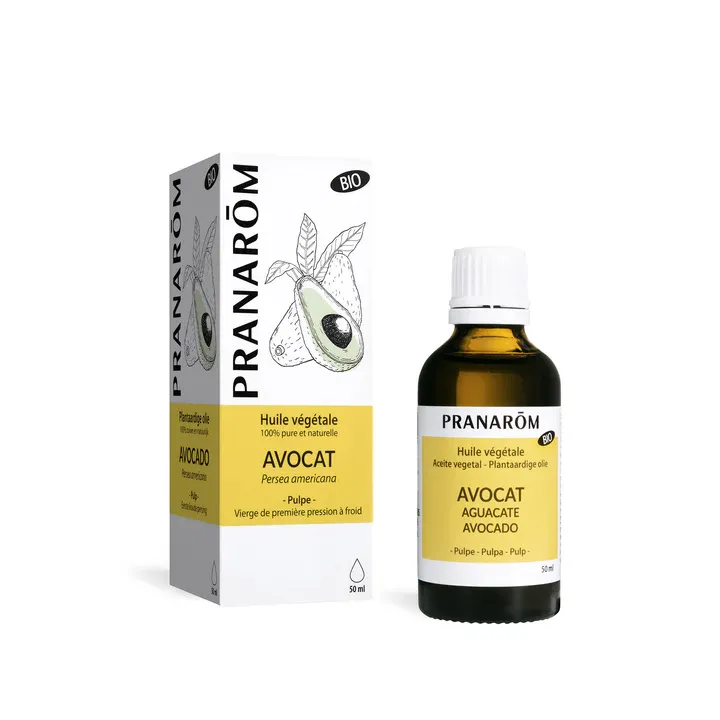 Huile végétale d'avocat BIO Pranarom - flacon de 50ml