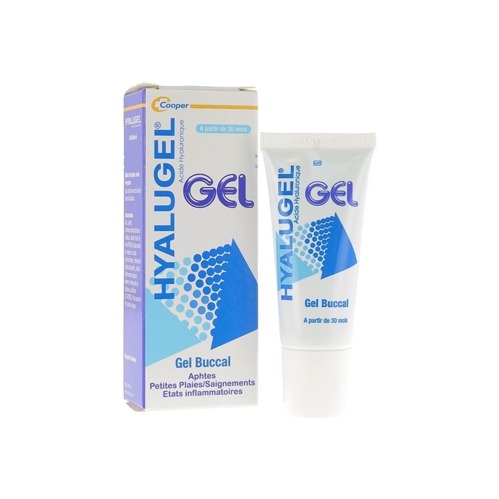 Hyalugel gel buccal - tube de 20 ml