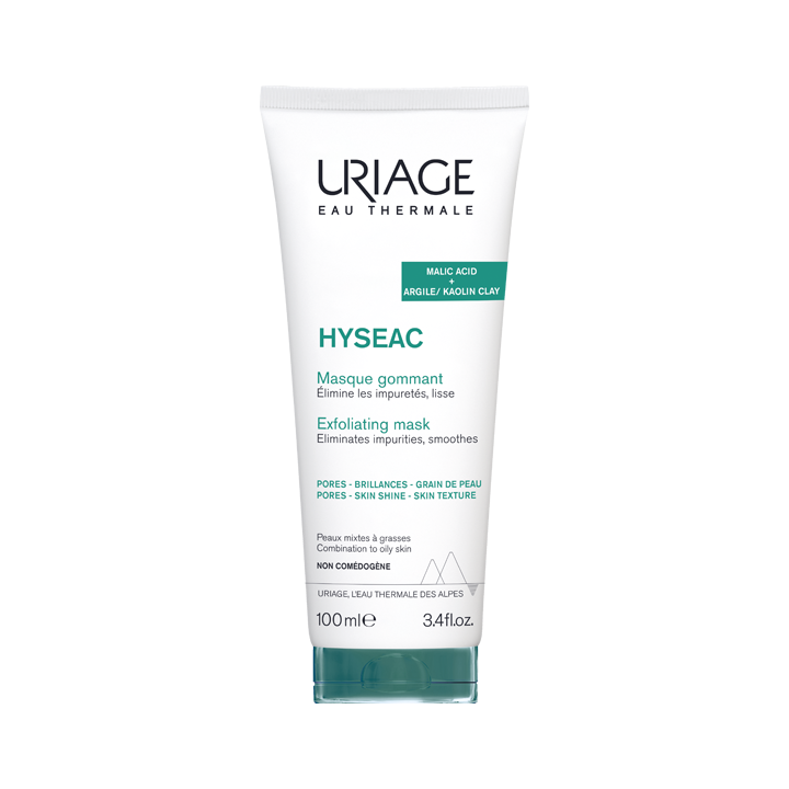 Hyséac masque gommant Uriage - tube de 100 ml