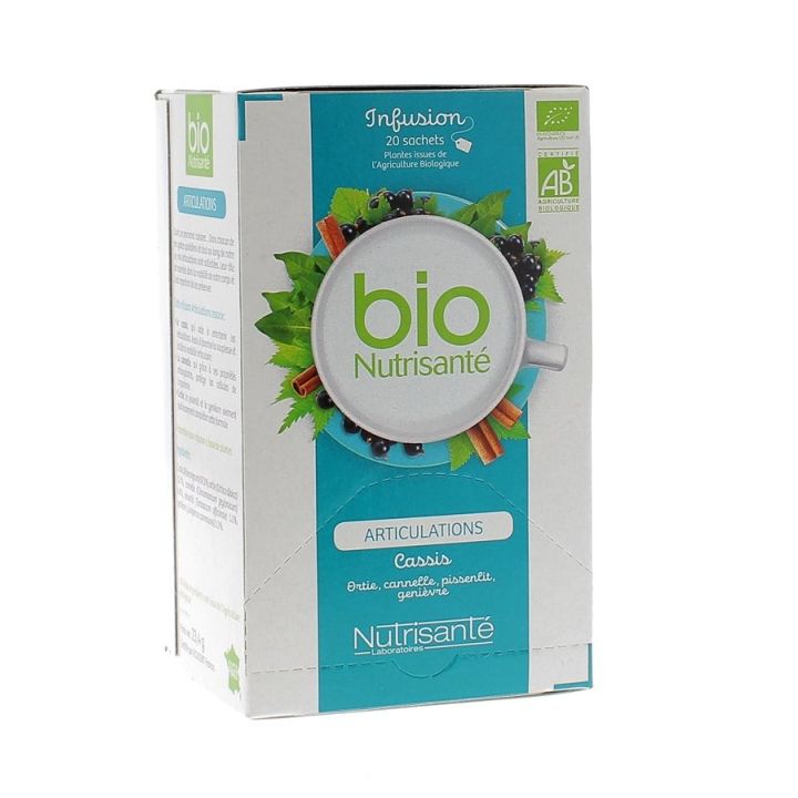 Infusion Bien-être articulations BIO Nutrisanté - 20 sachets