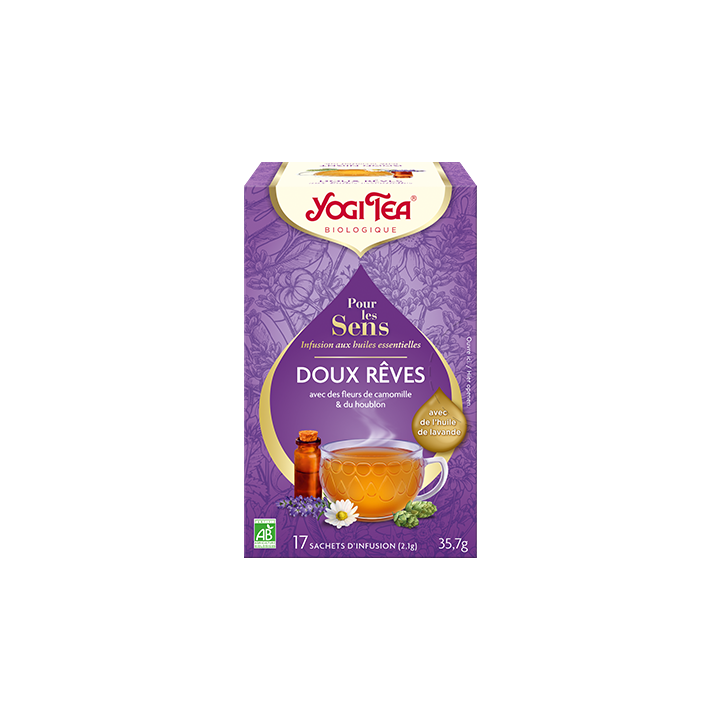 Infusion Doux Rêves Yogi Tea - boîte de 17 sachets