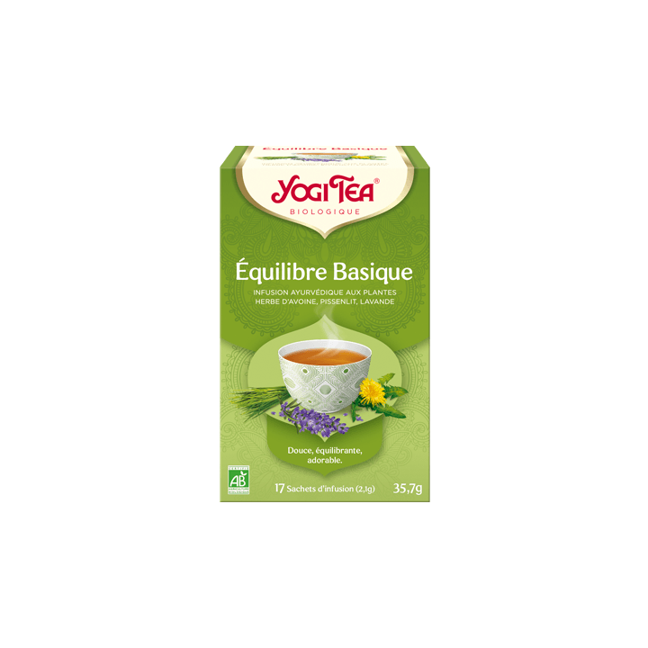 Infusion Équilibre Basique Yogi Tea - boîte de 17 sachets