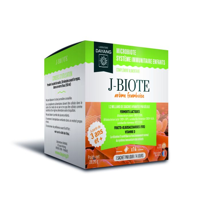 J-Biote microbiote Dayang - boîte de 14 sachets