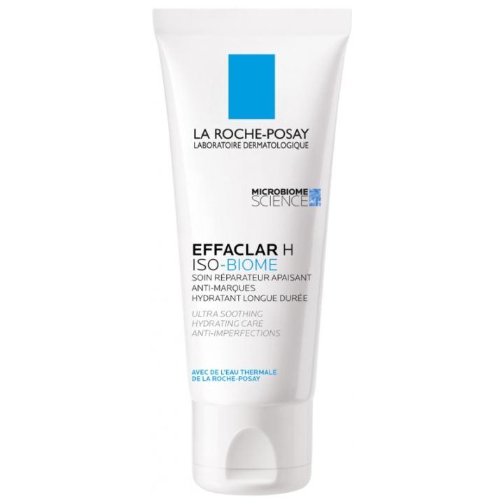 Effaclar H Iso-Biome Soin réparateur apaisant anti-marques La Roche-Posay - tube de 40 ml