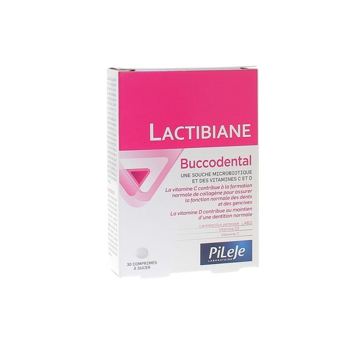 Lactibiane Buccodental Pileje - boîte de 30 comprimés