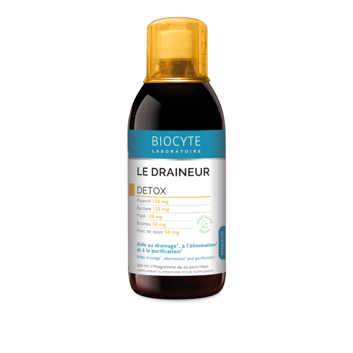 Le Draineur détox Biocyte - flacon de 500ml