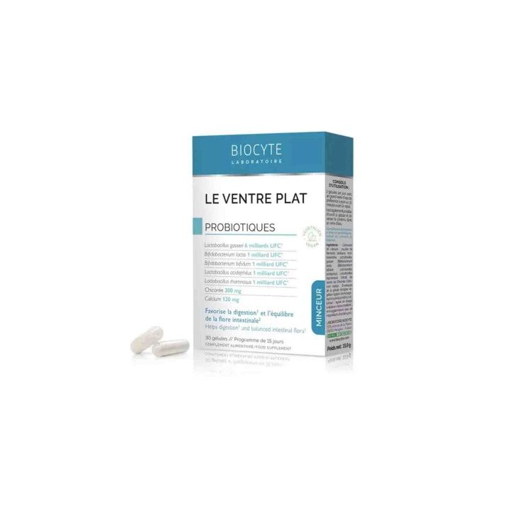 Le ventre plat Biocyte - boite de 30 gélules