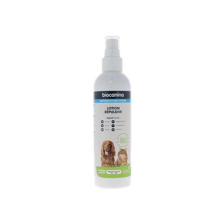 Lotion répulsive Biocanine - spray de 240ml