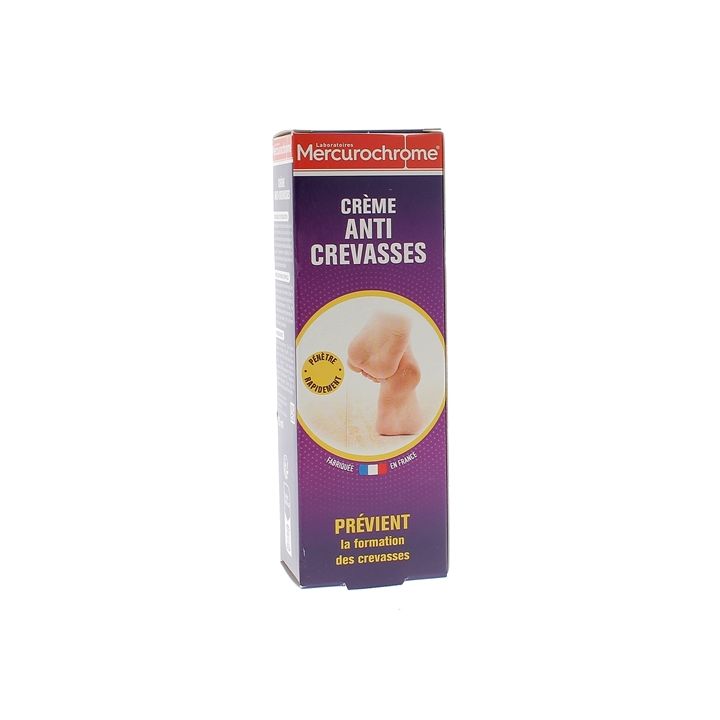 Crème anti-crevasses Mercurochrome - tube de 75 ml