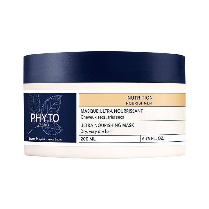 Masque cheveux secs ultra nourrissant Phyto Paris - pot de 200ml