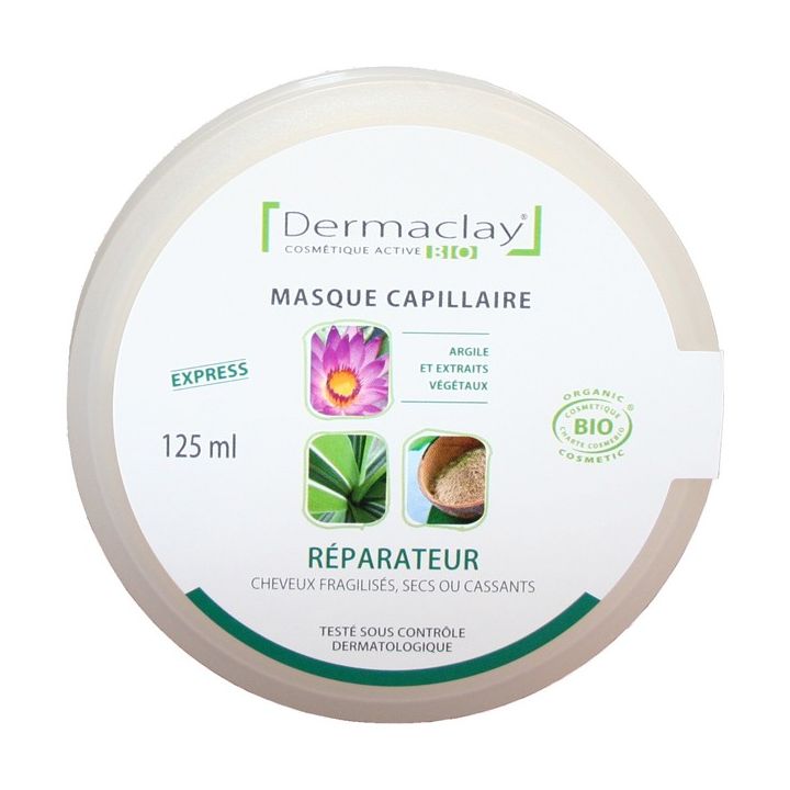 Masque réparateur bio Dermaclay - pot 125 ml