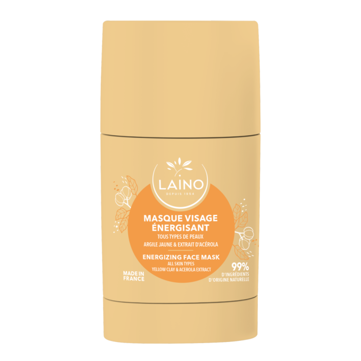 Masque visage en stick énergisant Laino - stick de 65g