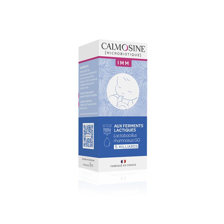 Microbiotique IMM gouttes buvables Calmosine - flacon compte-gouttes de 9ml