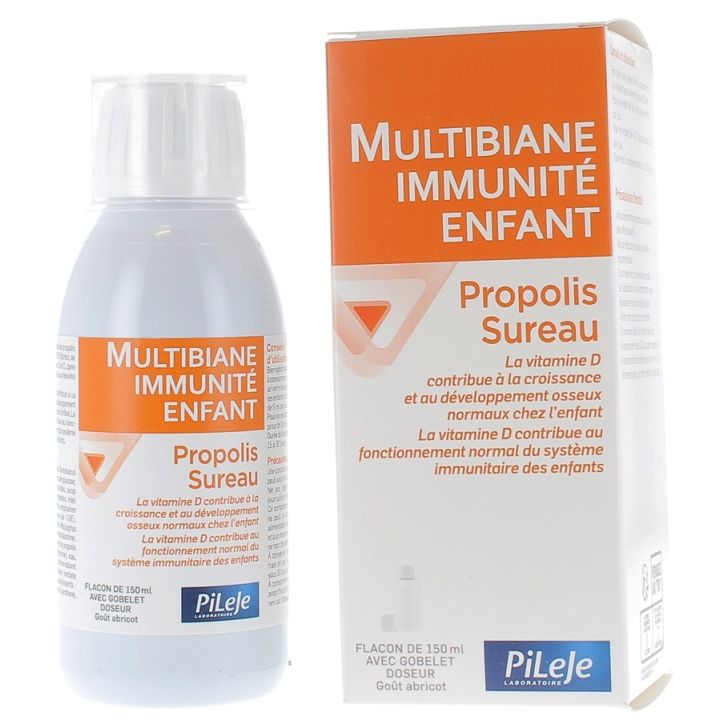 Multibiane immunité enfant Pileje - bouteille de 150 ml