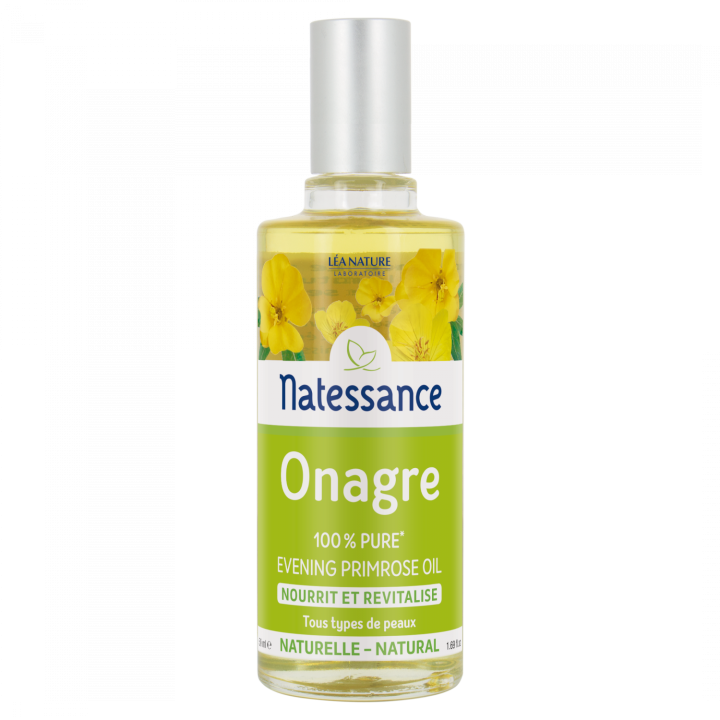 Natessance huile restructurante onagre Léa Nature - flacon de 50 ml