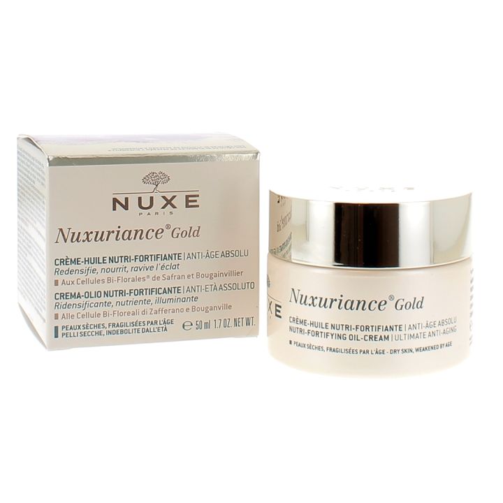 Nuxuriance Gold Crème-Huile Nutri-Fortifiante anti-âge Nuxe - pot de 50ml