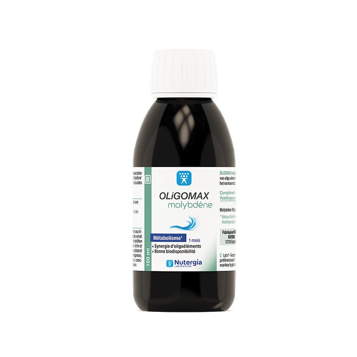 Oligomax Molybdène Nutergia - flacon 150 ml