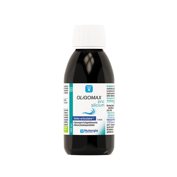 Oligomax Zinc Silicium Nutergia - flacon 150 ml