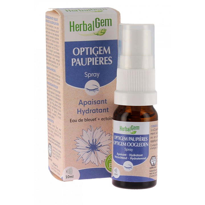 Optigem spray paupières Herbalgem - spray de 10ml