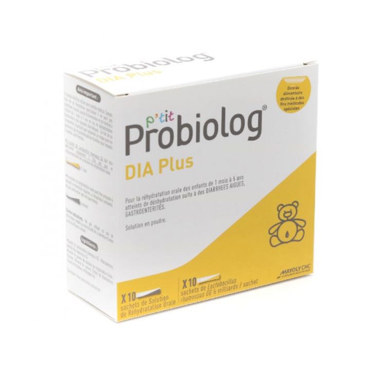 P'tit Probiolog DIA Plus Mayoly Spindler - boîte de 2x10 sachets