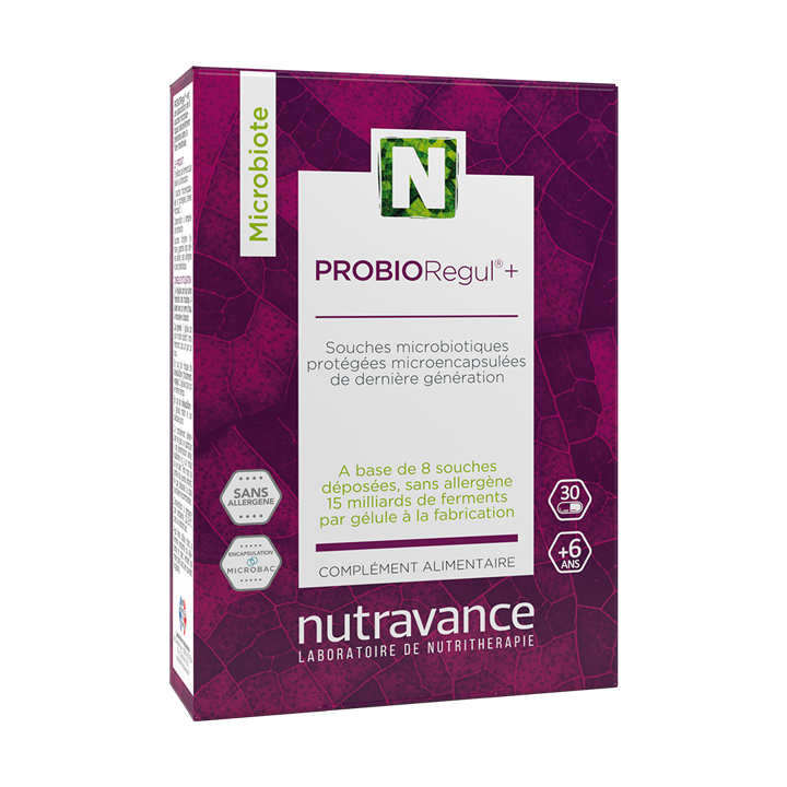 PROBIORegul+ Nutravance - boîte de 60 gélules