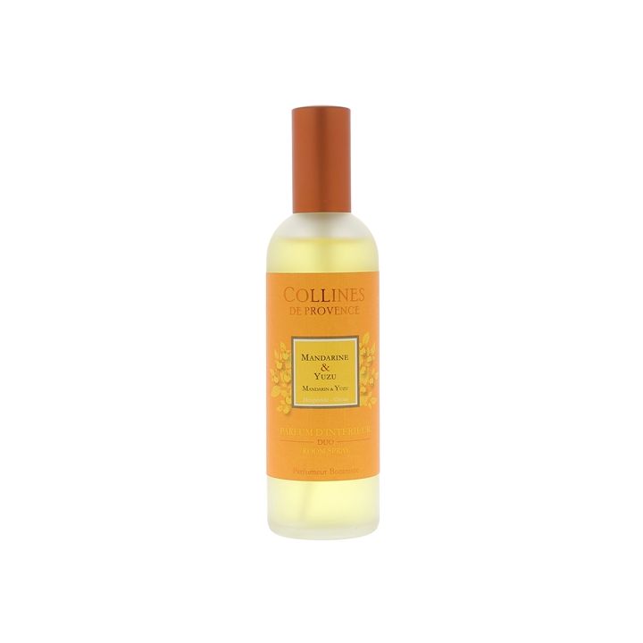 Parfum d'intérieur Mandarine & Yuzu Collines de Provence - spray de 100ml