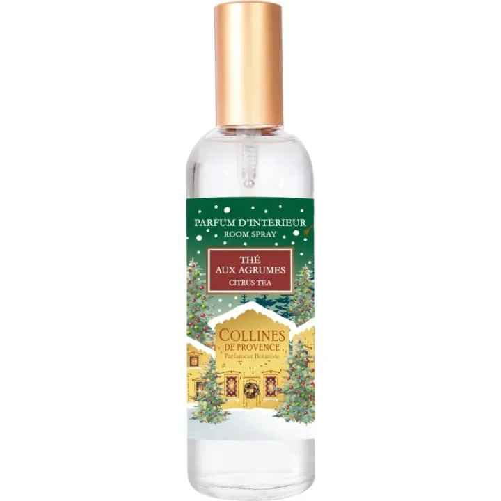 Parfum d'intérieur Thé aux agrumes Collines de Provence - spray de 100ml