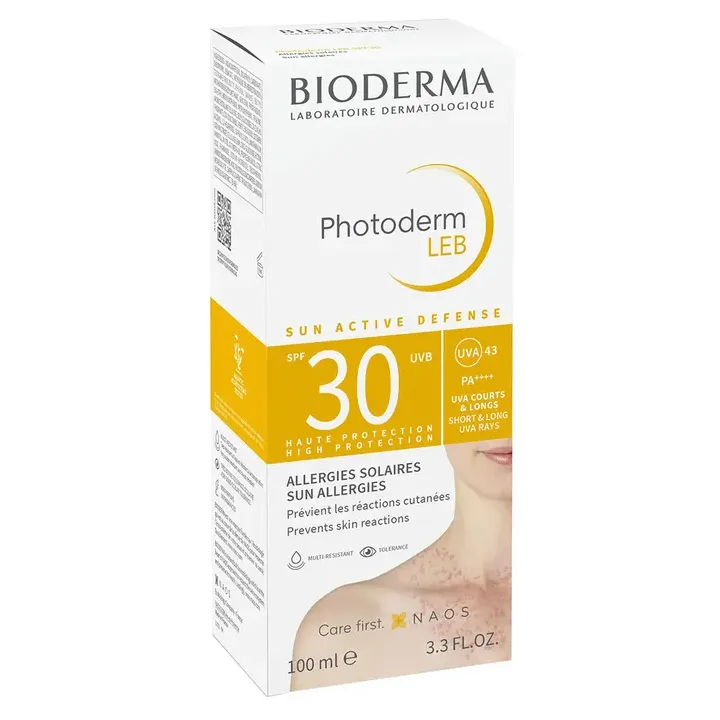 Photoderm LEB gel crème solaire SPF 30 Bioderma - tube de 100ml