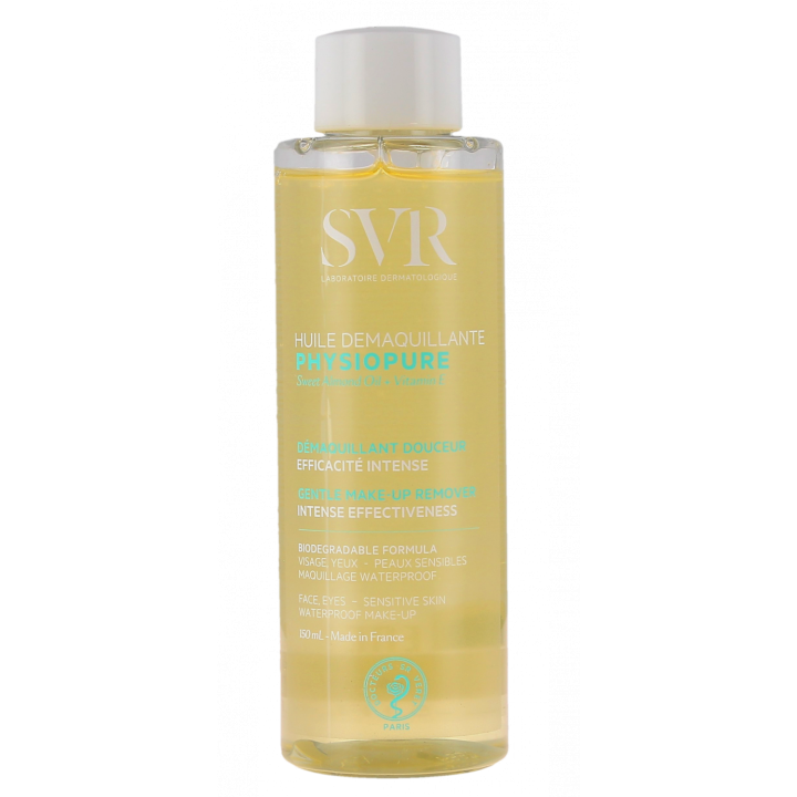 Physiopure huile démaquillante SVR - flacon de 150ml