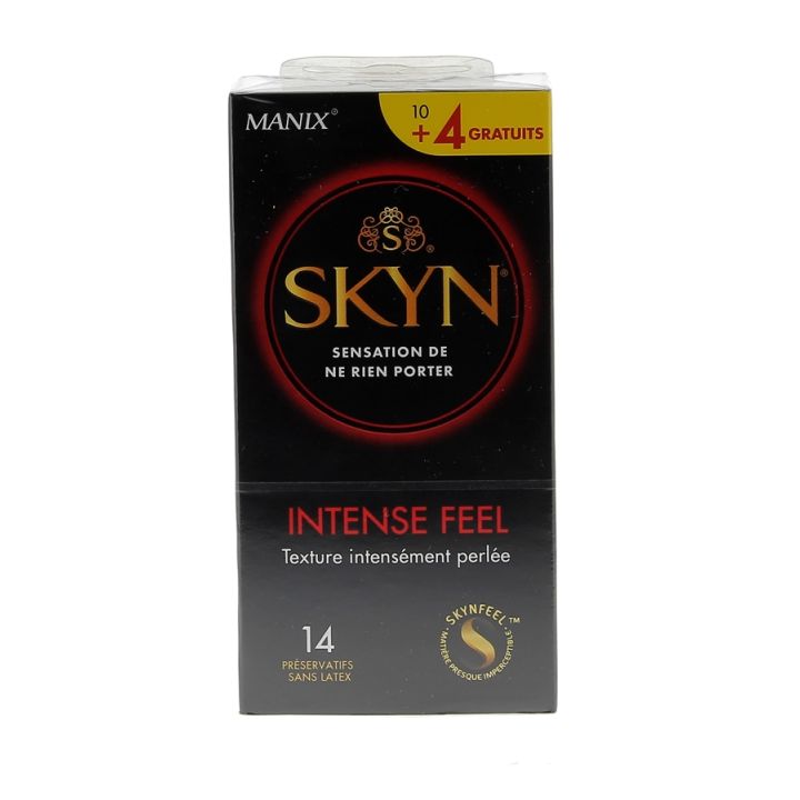 Préservatifs Skyn Intense Feel Manix - 14 préservatifs