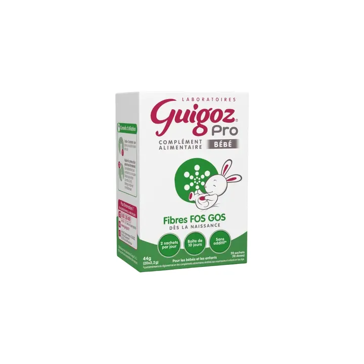 Pro Fibres FOS GOS bébé Guigoz - boîte de 20 sachets de 2,2g