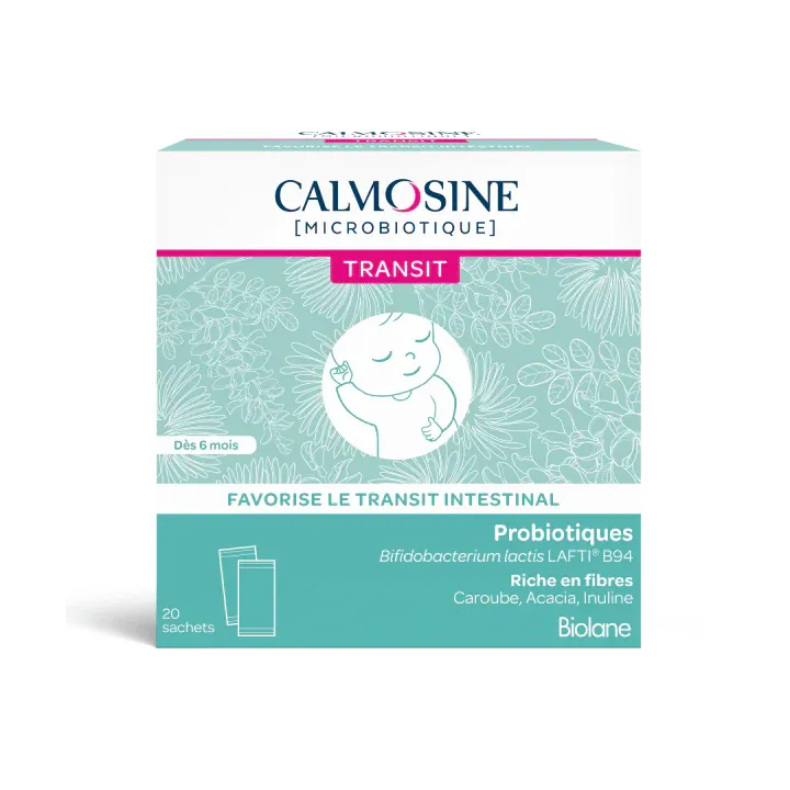 Probiotiques Transit intestinal Calmosine - boite de 20 sachets